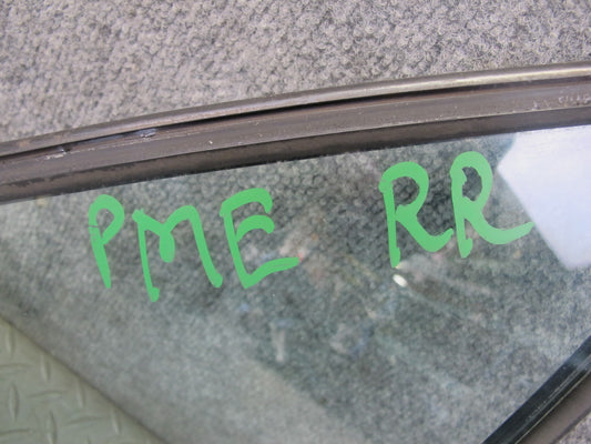 93-95 Mercedes W124 300D Sedan Rear Right Door Quarter Glass Window OEM