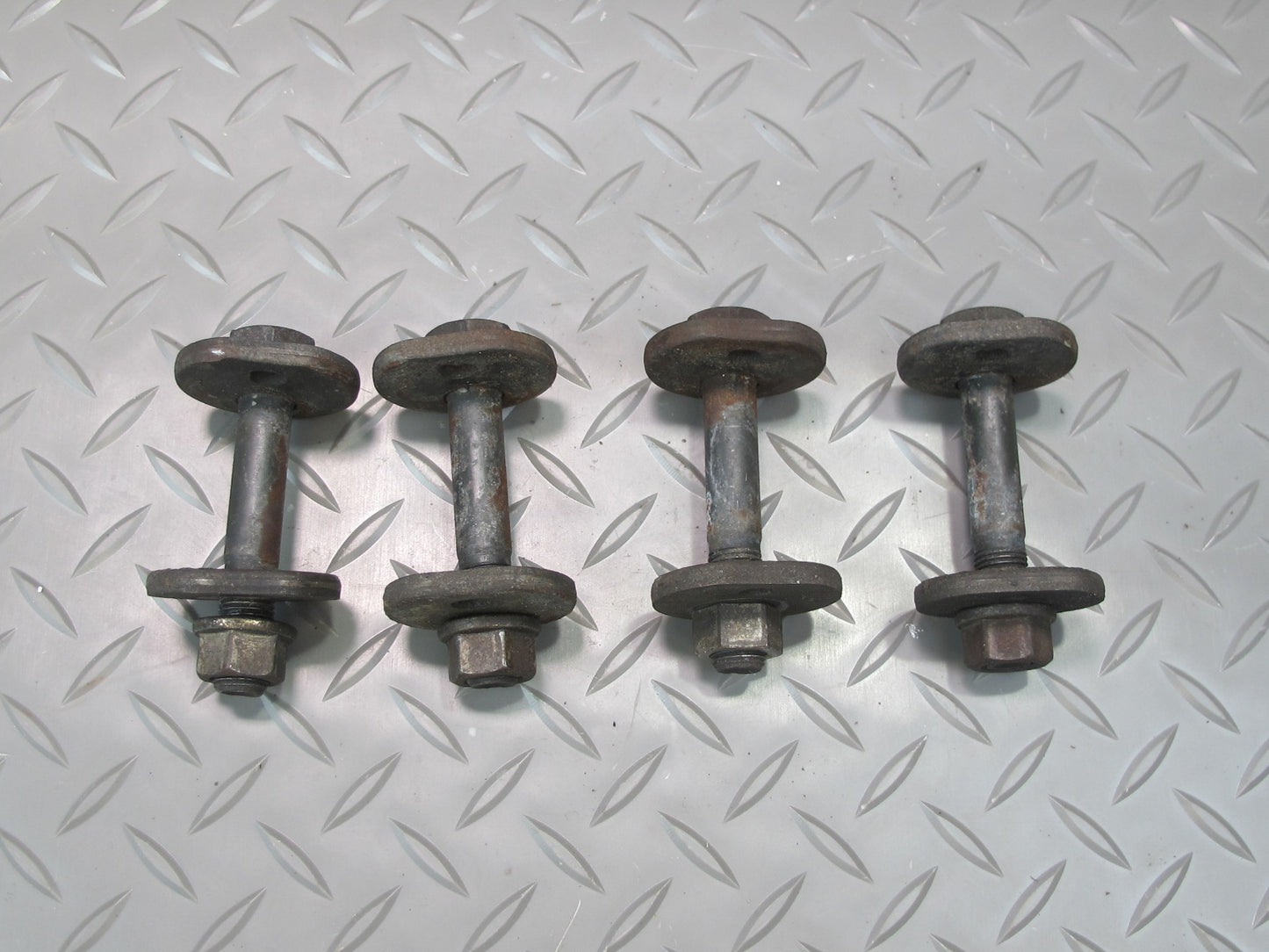 96-00 Toyota MARK2 JZX100 Set of 4 Rear Suspension Eccentric Adjust Bolt OEM