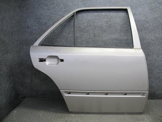 90-95 Mercedes W124 300D Sedan Rear Right Door Shell Panel Silver OEM