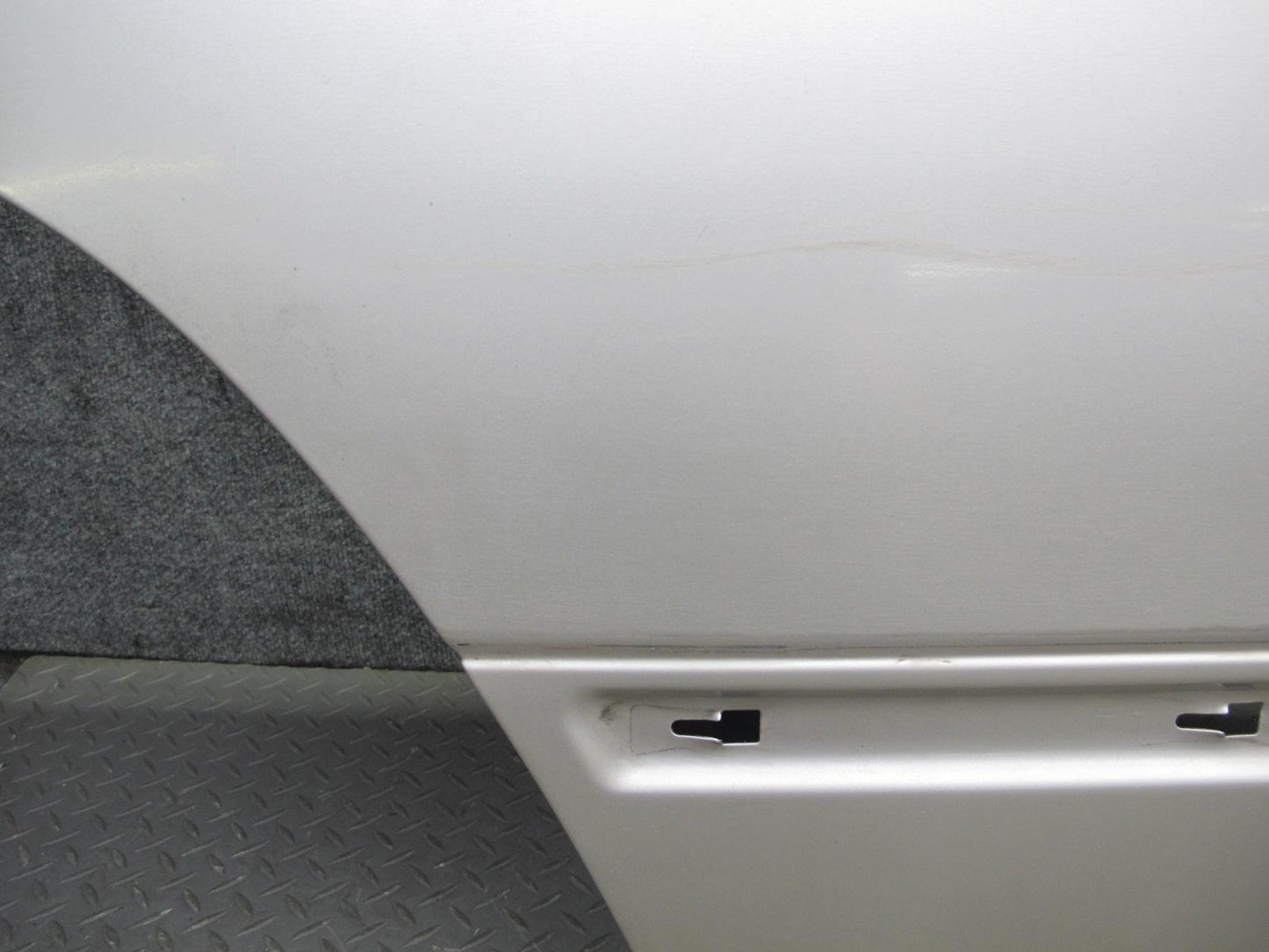 90-95 Mercedes W124 300D Sedan Rear Right Door Shell Panel Silver OEM