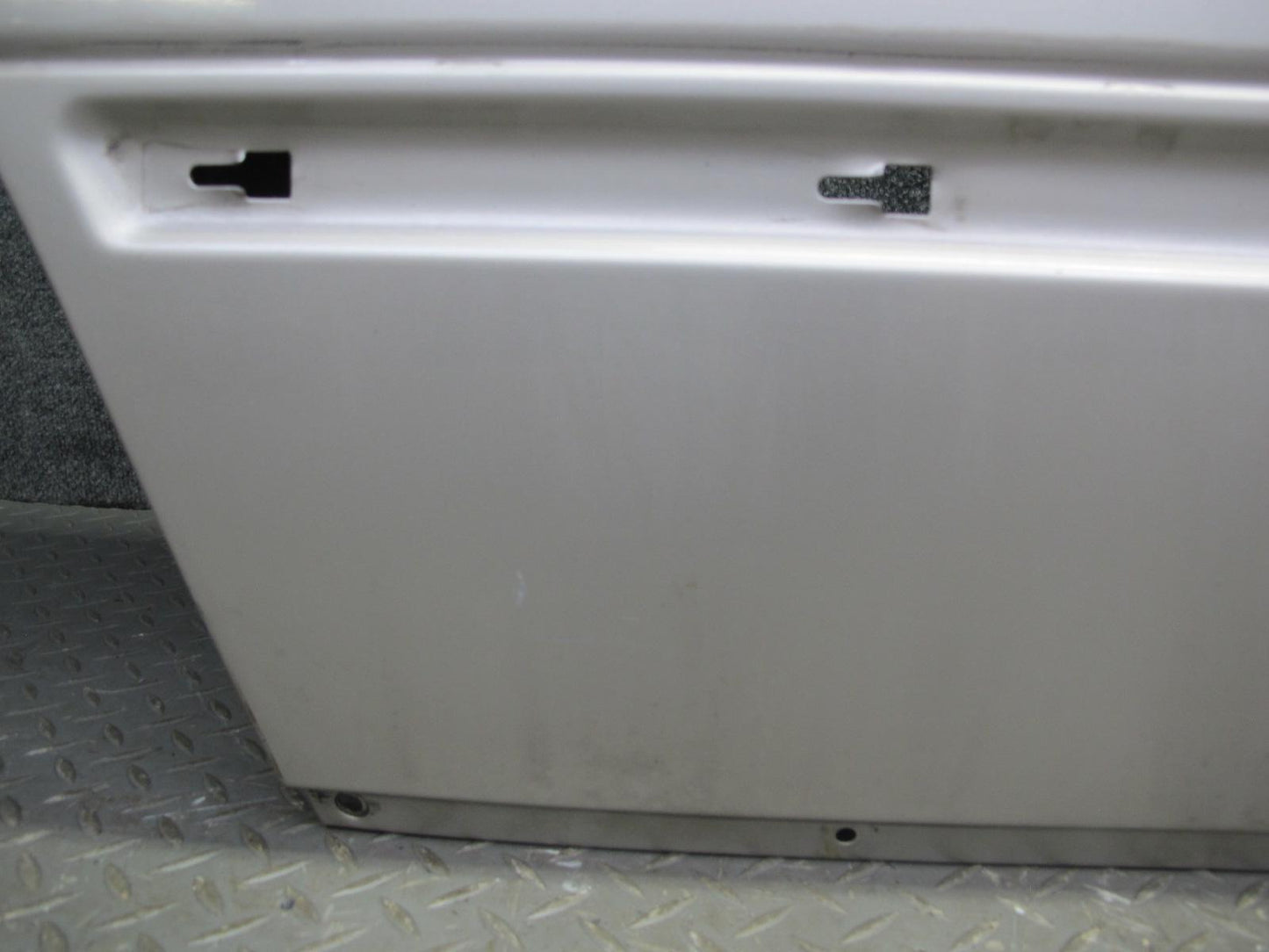 90-95 Mercedes W124 300D Sedan Rear Right Door Shell Panel Silver OEM