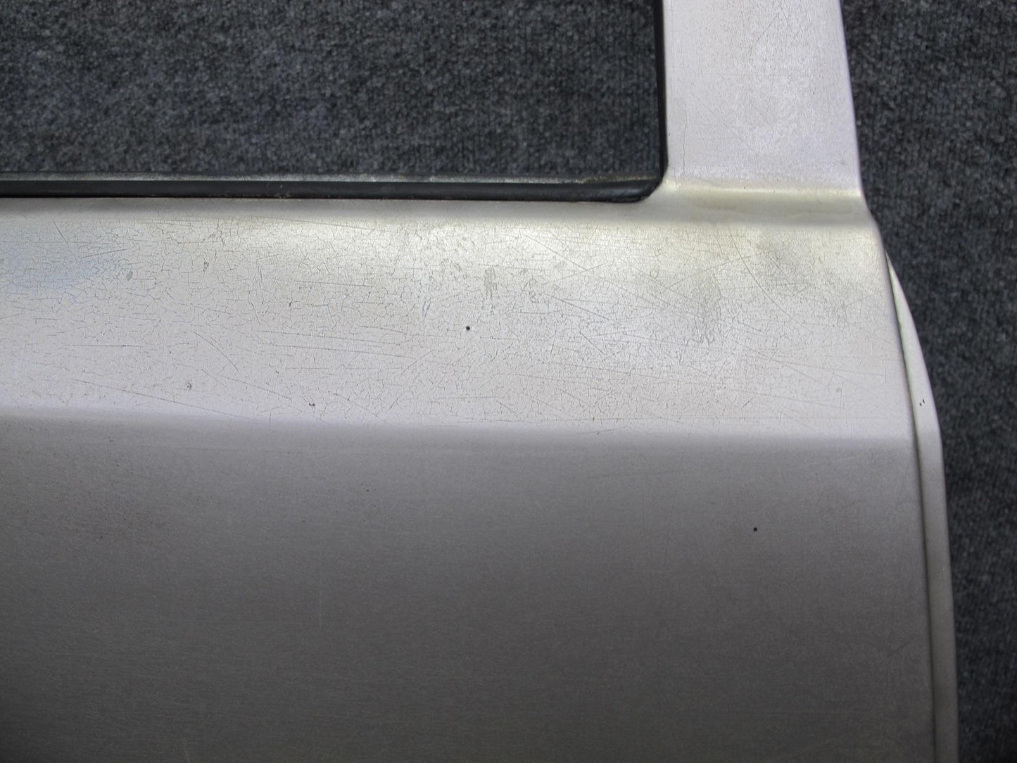 90-95 Mercedes W124 300D Sedan Rear Right Door Shell Panel Silver OEM