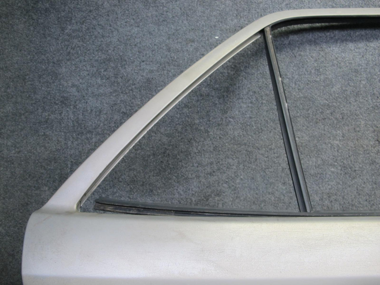 90-95 Mercedes W124 300D Sedan Rear Right Door Shell Panel Silver OEM