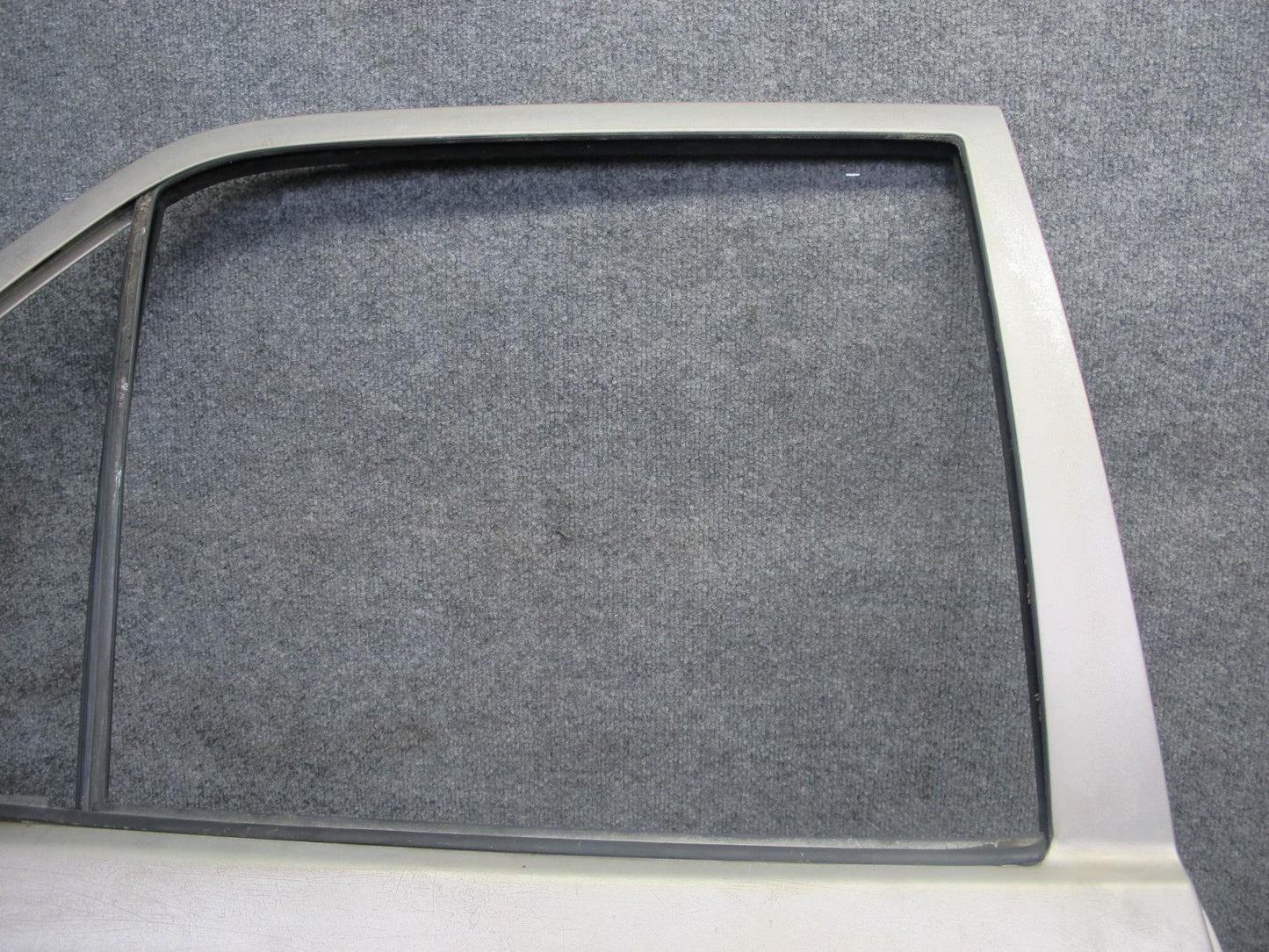 90-95 Mercedes W124 300D Sedan Rear Right Door Shell Panel Silver OEM