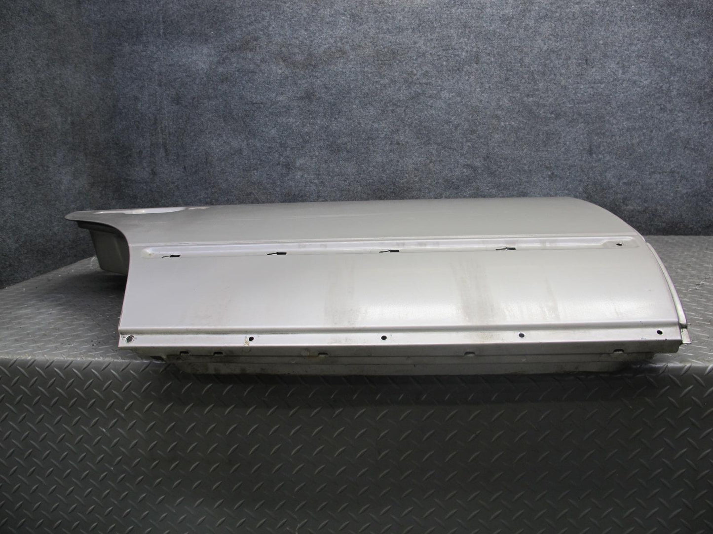 90-95 Mercedes W124 300D Sedan Rear Right Door Shell Panel Silver OEM