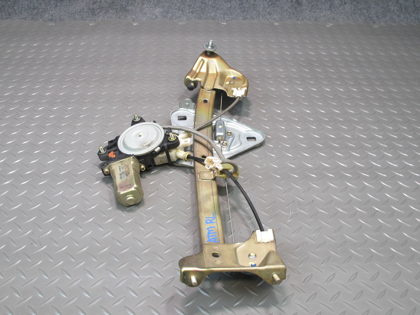 96-00 Toyota MARK2 JZX100 Rear Left Door Window Regulator w Motor OEM