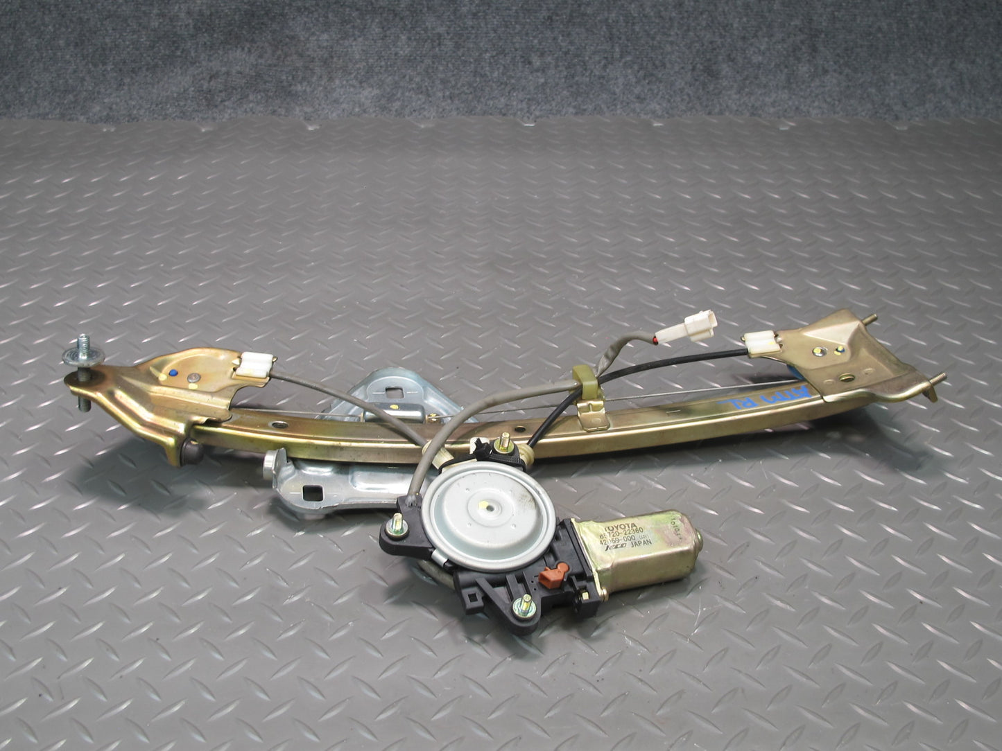 96-00 Toyota MARK2 JZX100 Rear Left Door Window Regulator w Motor OEM