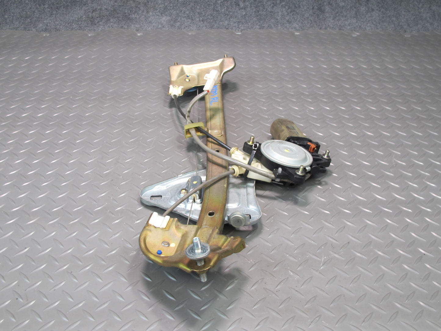 96-00 Toyota MARK2 JZX100 Rear Left Door Window Regulator w Motor OEM