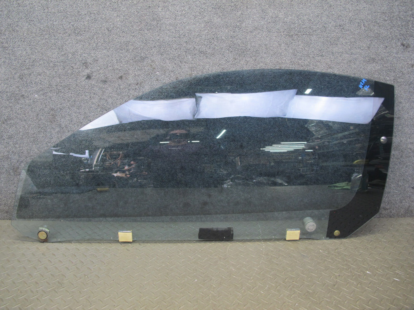 90-94 Nissan 300ZX Z32 2+0 Front Left Driver Door Glass Window OEM
