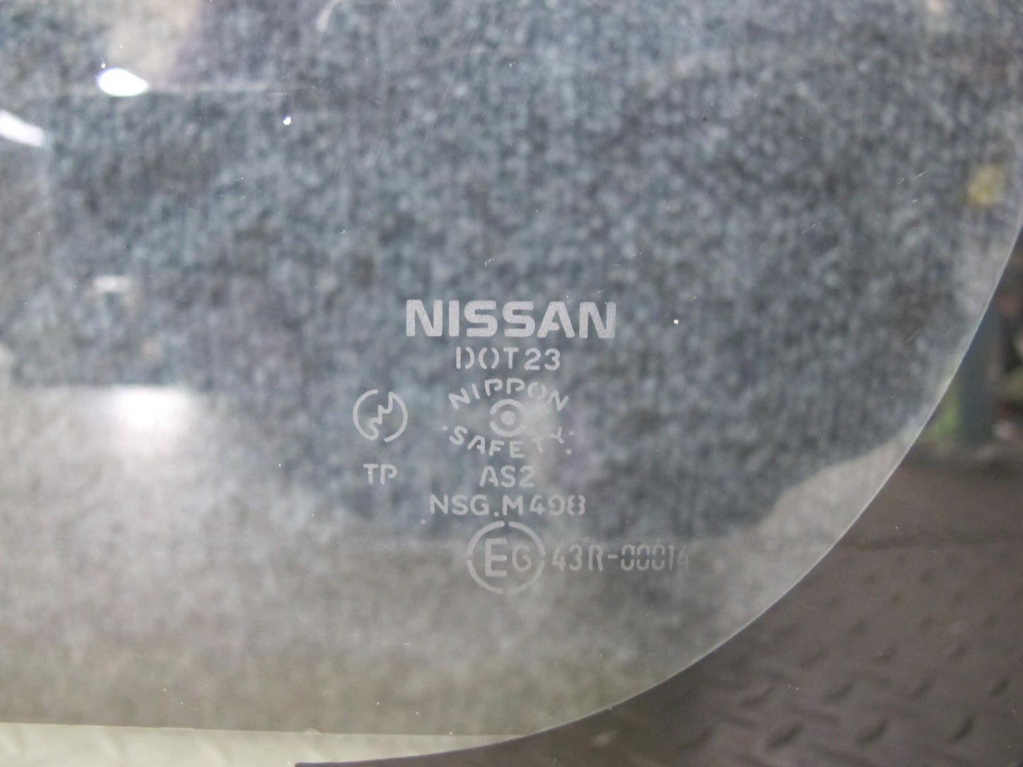 90-94 Nissan 300ZX Z32 2+0 Front Left Driver Door Glass Window OEM