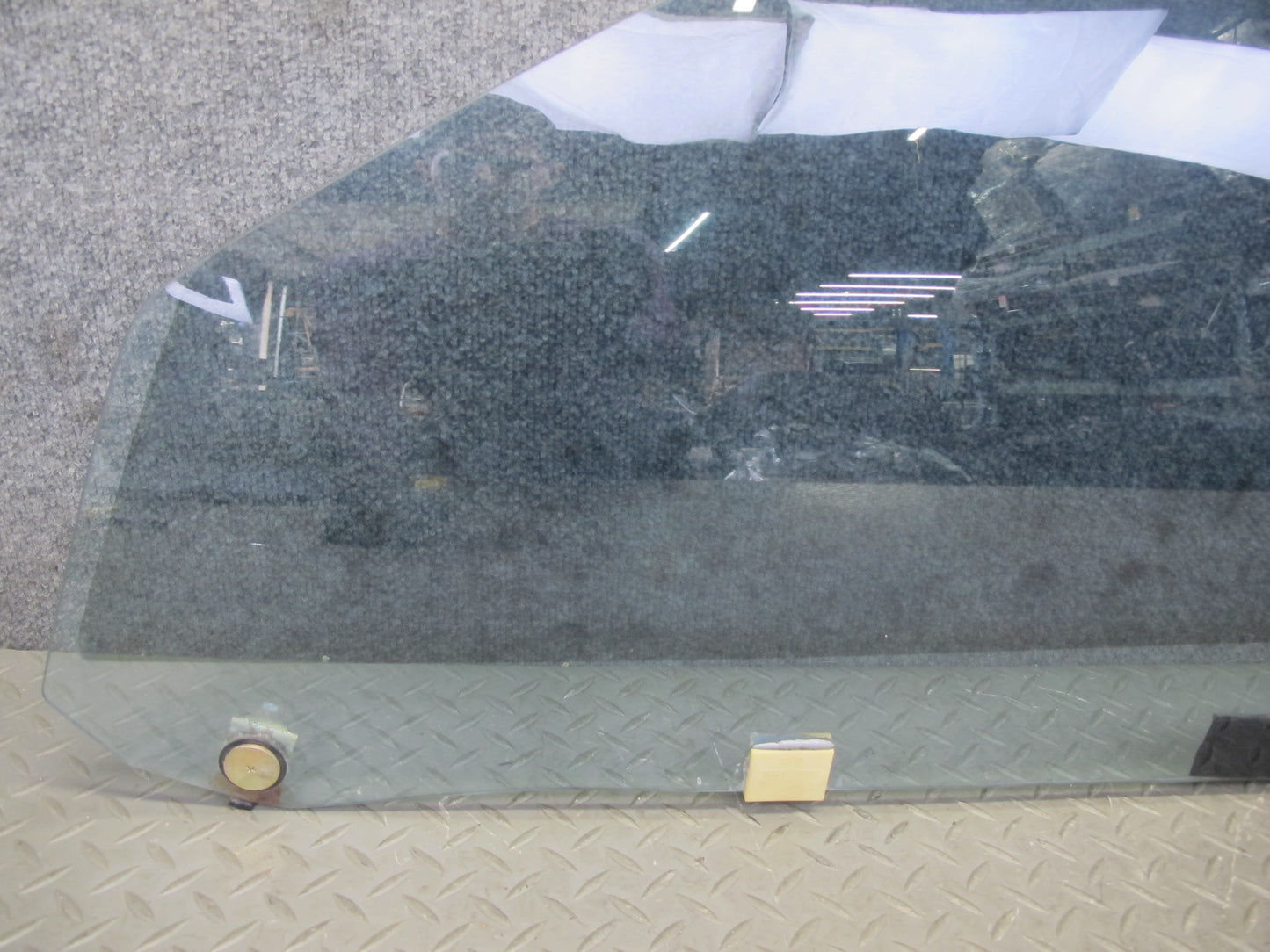 90-94 Nissan 300ZX Z32 2+0 Front Left Driver Door Glass Window OEM