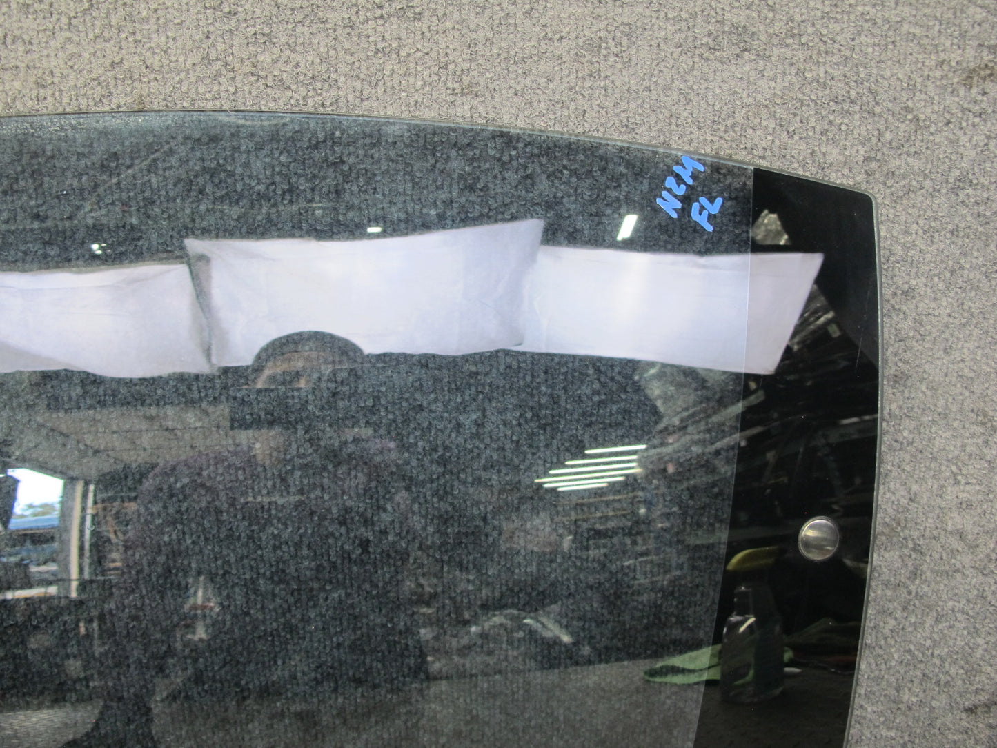 90-94 Nissan 300ZX Z32 2+0 Front Left Driver Door Glass Window OEM