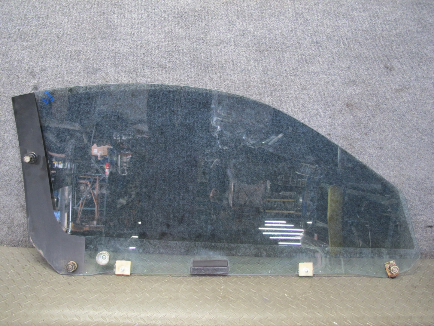 90-94 Nissan 300ZX Z32 2+0 Front Left Driver Door Glass Window OEM