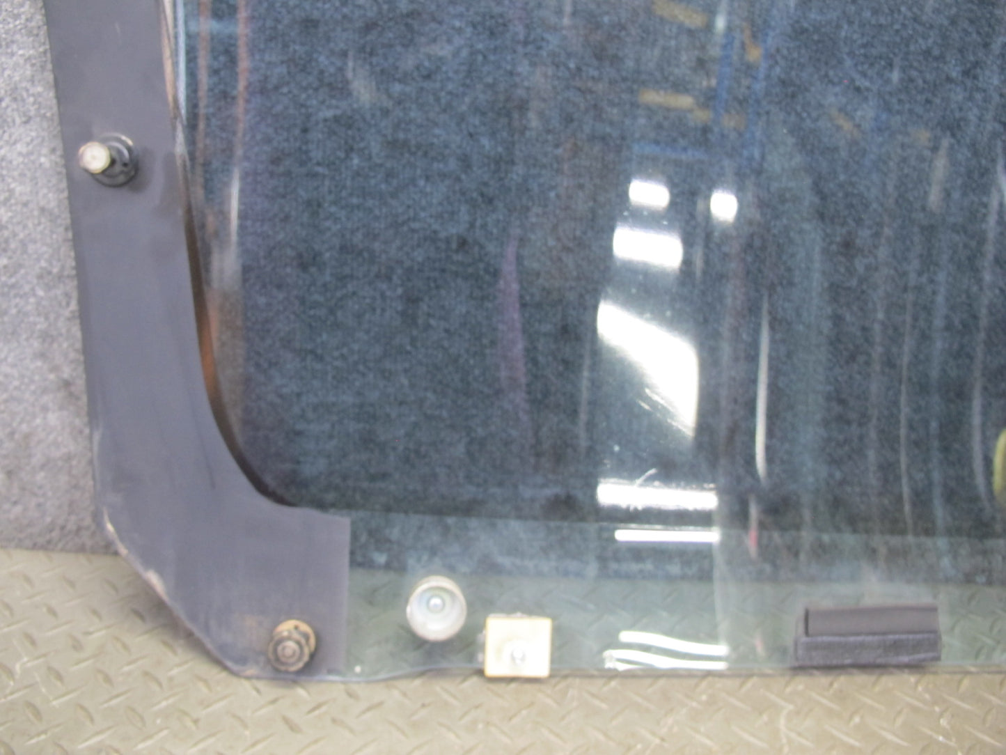 90-94 Nissan 300ZX Z32 2+0 Front Left Driver Door Glass Window OEM