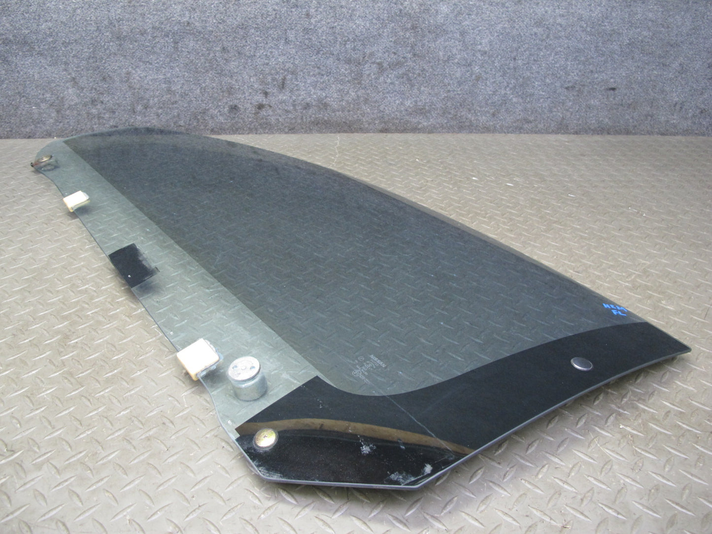 90-94 Nissan 300ZX Z32 2+0 Front Left Driver Door Glass Window OEM