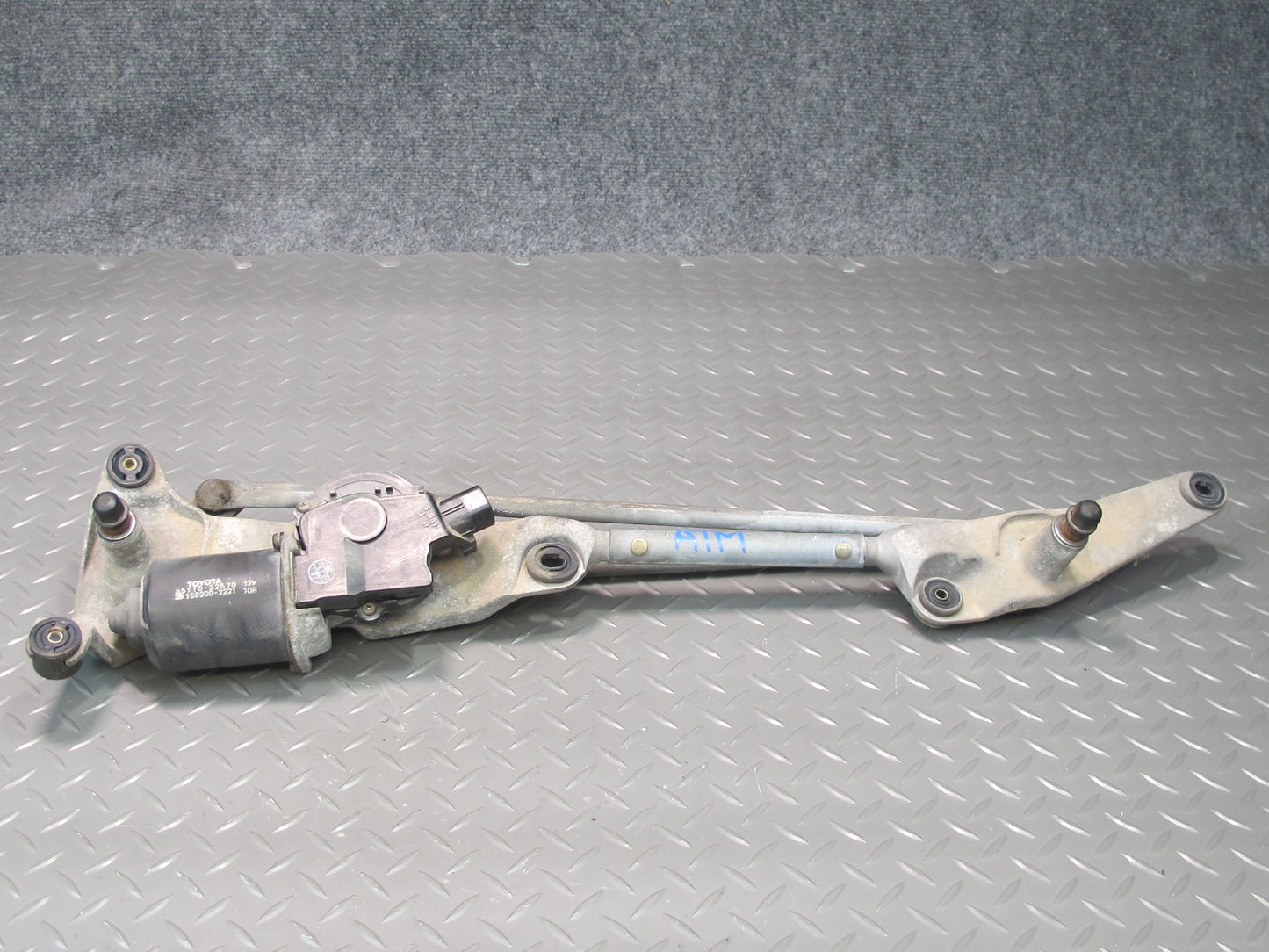 96-00 Toyota MARK2 JZX100 Windshield Wiper Transmission Linkage w Motor OEM