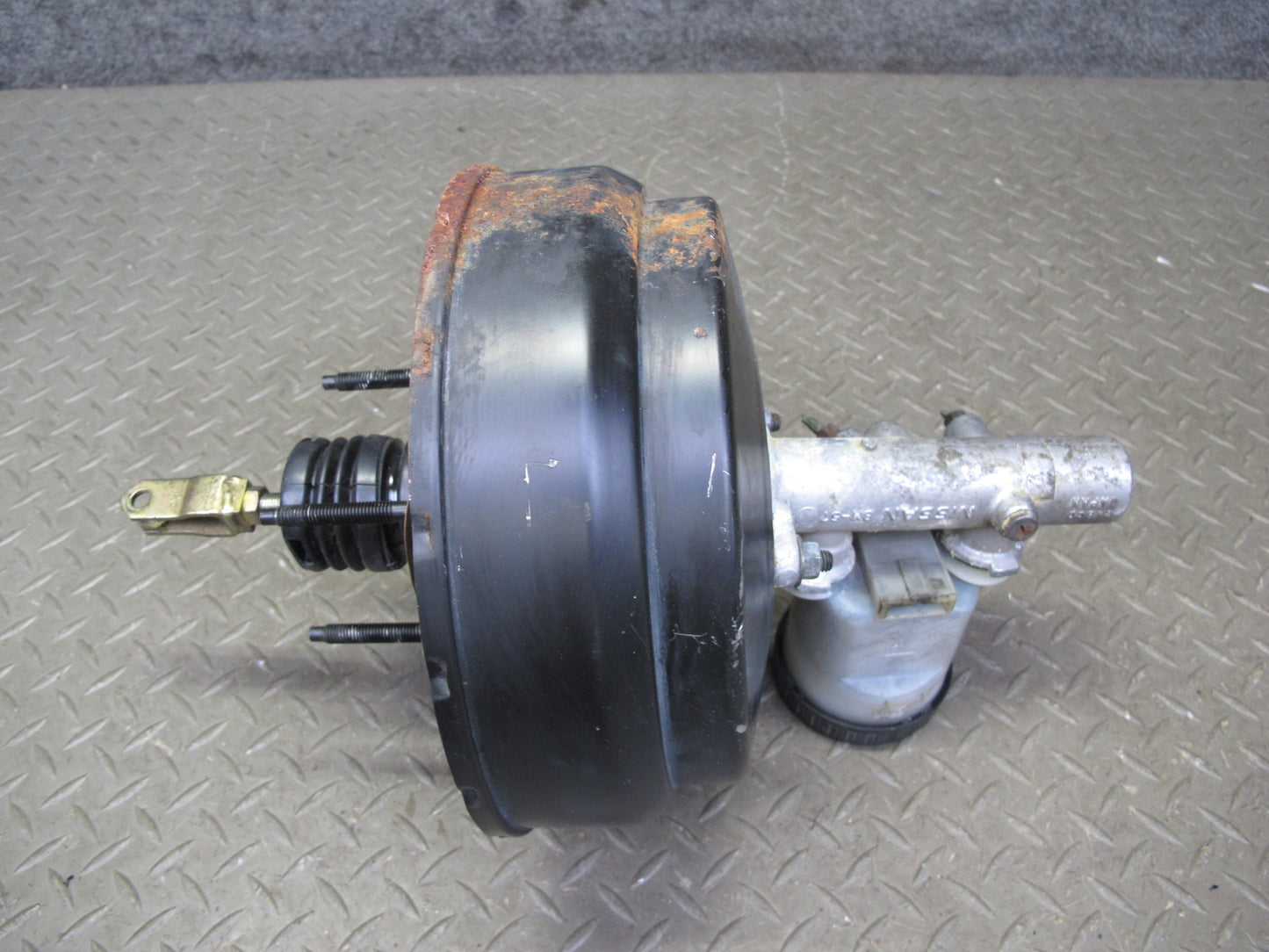 1991 Nissan Z32 300ZX Turbo Brake Master Cylinder Booster Fluid Reservoir OEM