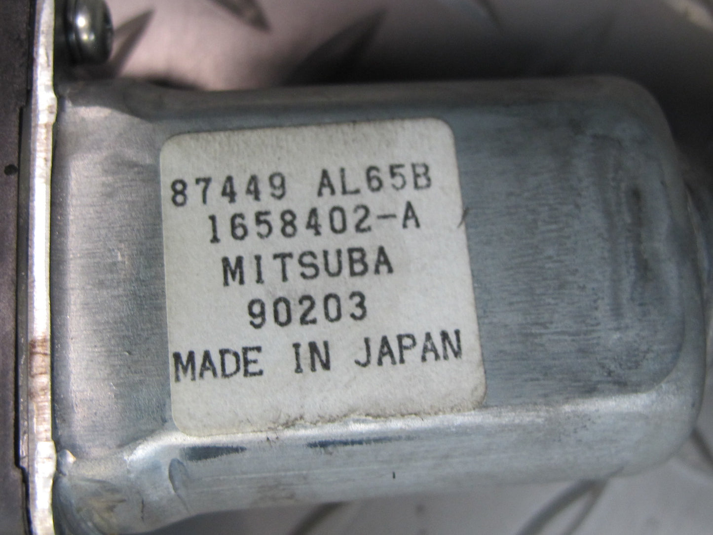 09-20 Nissan Z34 370Z Right Passenger Seat Motor Set OEM