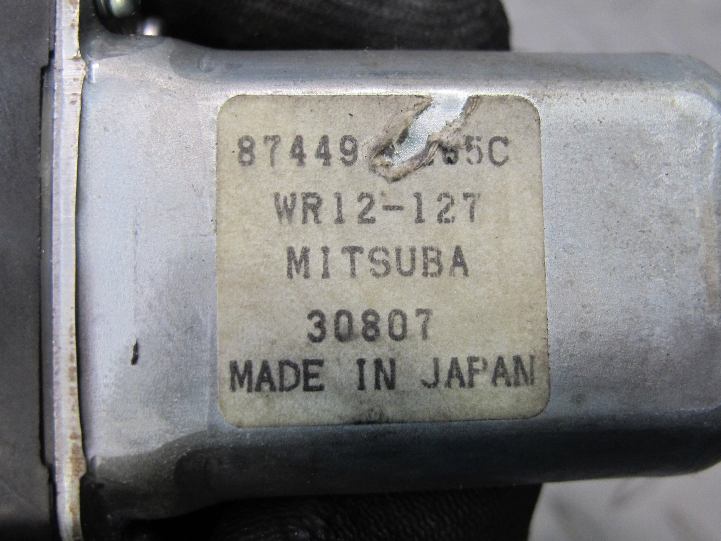 09-20 Nissan Z34 370Z Left Driver Seat Motor Set OEM