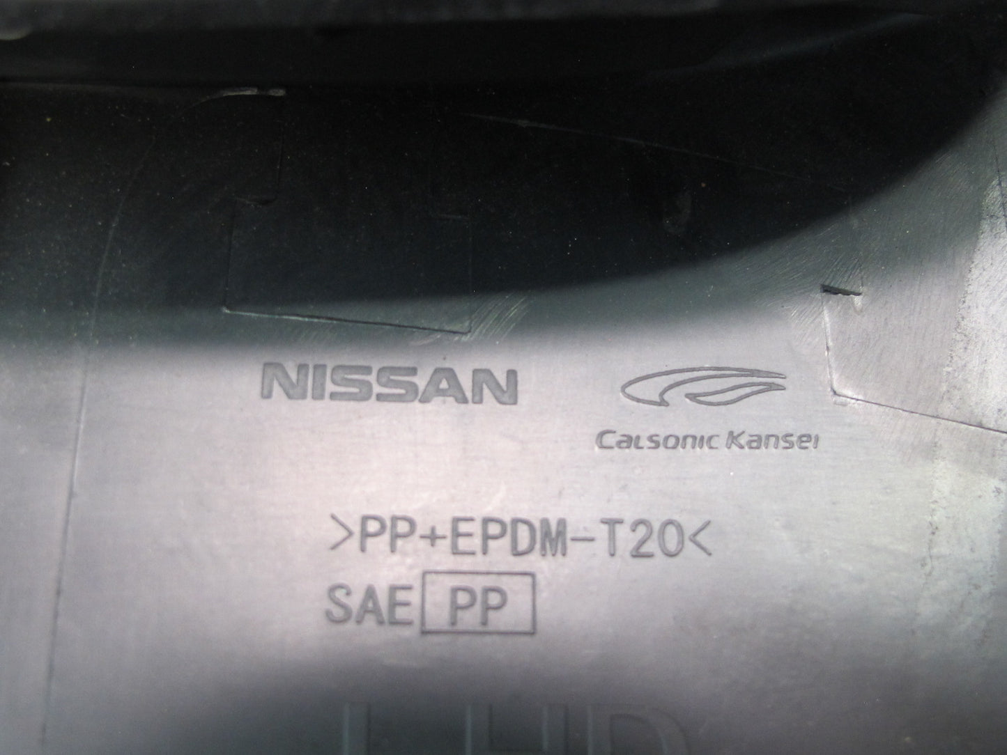 09-18 Nissan 370Z Z34 Left Knee Trim Cover Panel Black 68106-1EA0A OEM