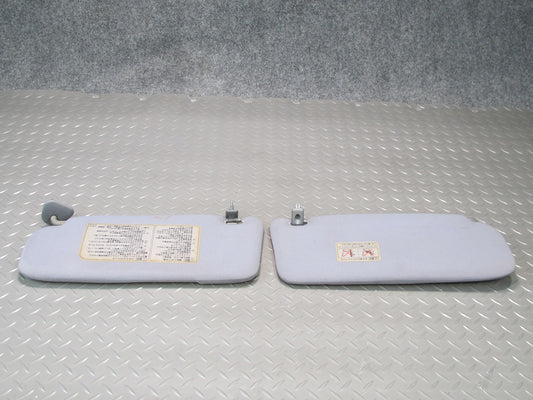 96-98 Toyota MARK2 JZX100 Tourer Set of 2 Front Left & Right Sun Visor  OEM
