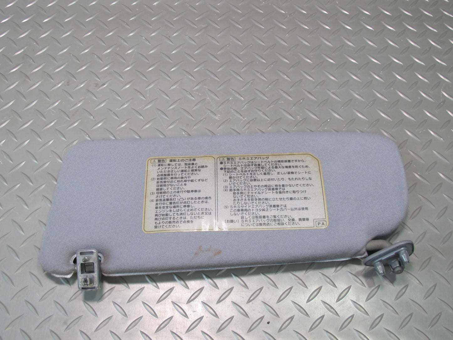 96-98 Toyota MARK2 JZX100 Tourer Set of 2 Front Left & Right Sun Visor  OEM