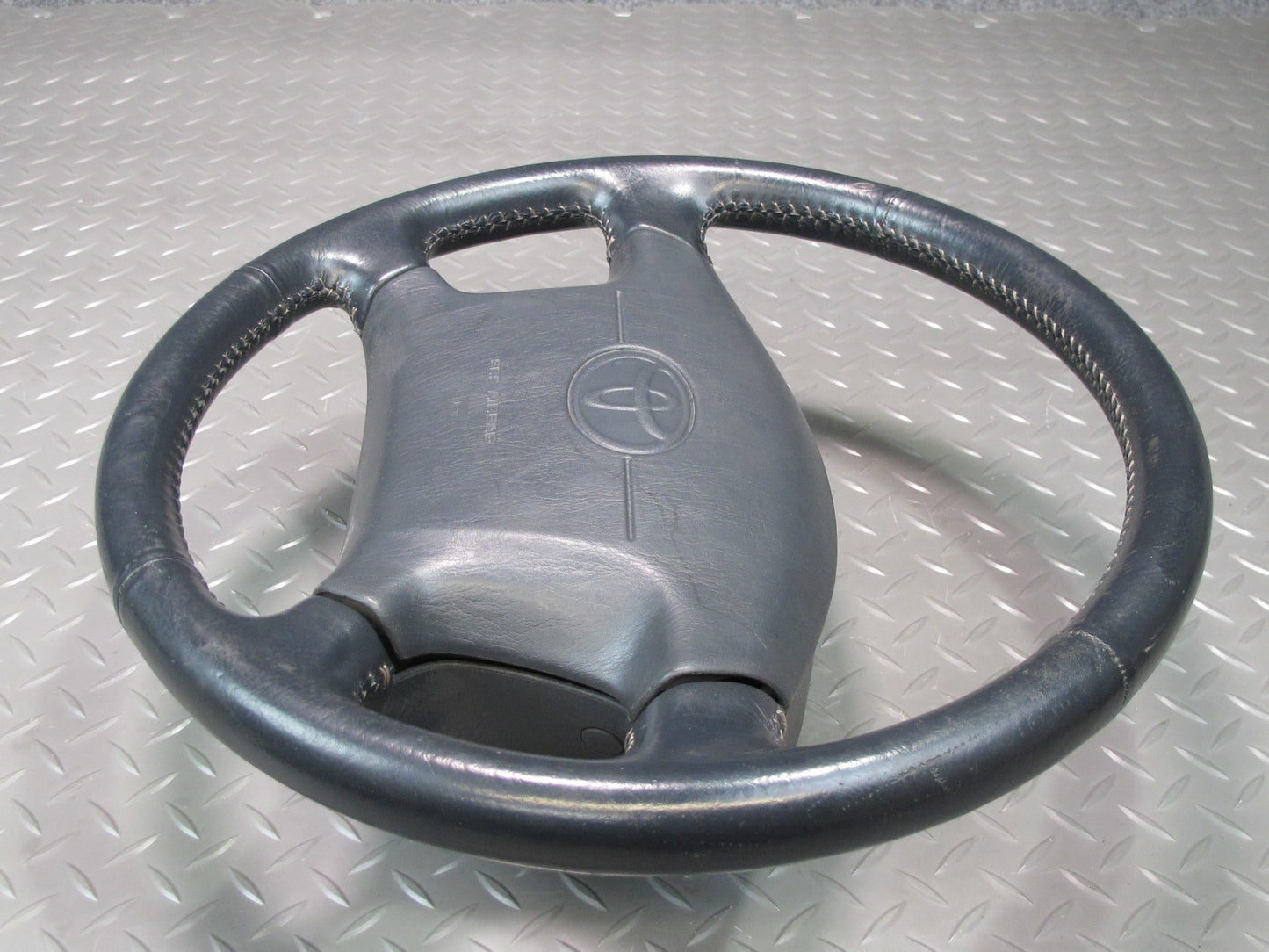 96-00 TOYOTA CHASER MARK 2 JZX100 FRONT LEFT DRIVER SIDE STEERING WHEEL W/ SRS AIRBAG OEM