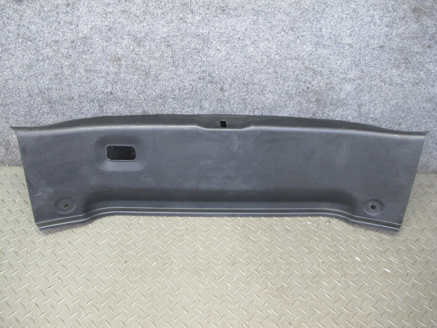 09-20 Nissan Z34 370Z Rear Trunk Scuff Sill Plate Trim Panel 84992-1EA0A OEM
