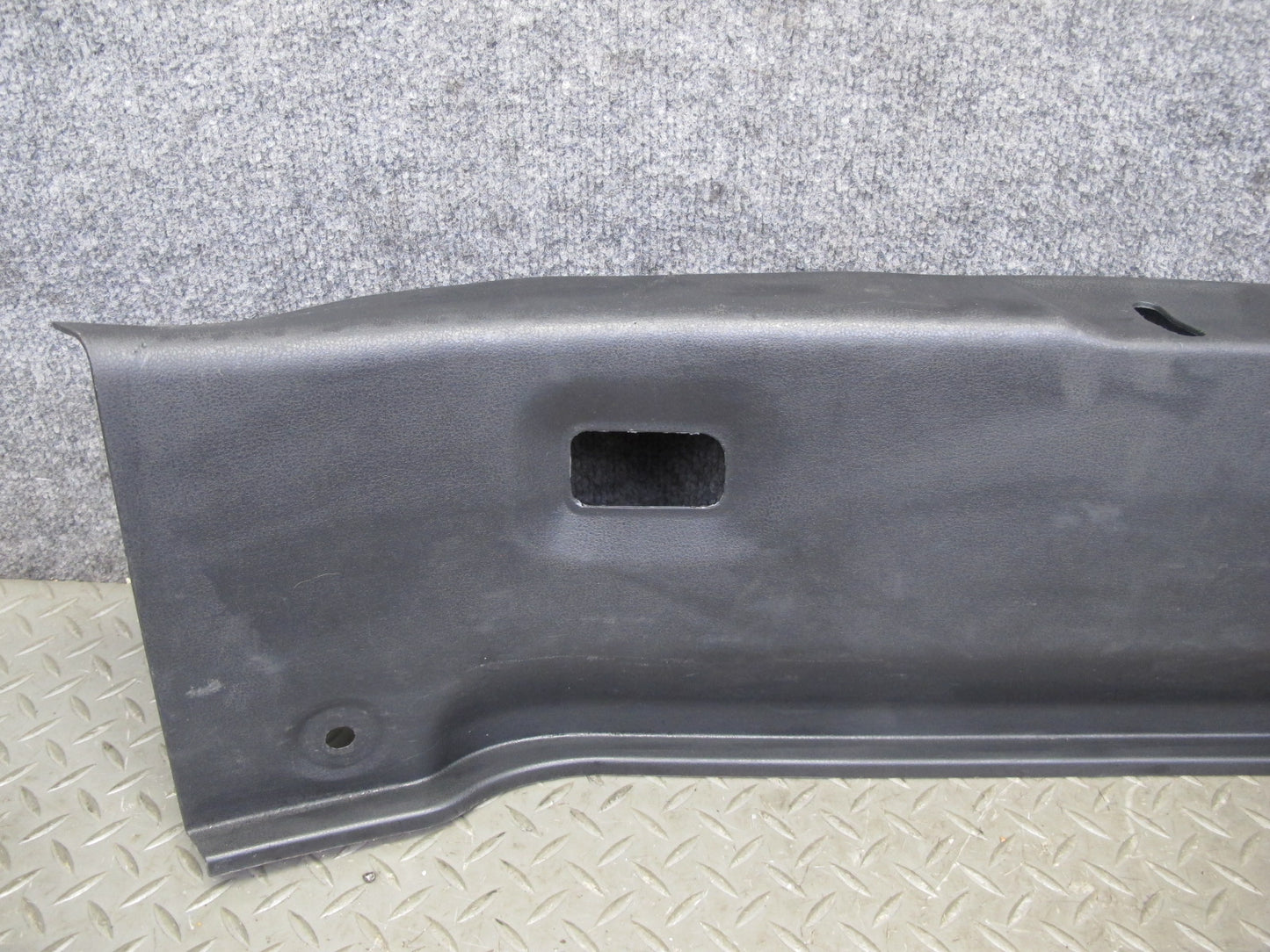 09-20 Nissan Z34 370Z Rear Trunk Scuff Sill Plate Trim Panel 84992-1EA0A OEM