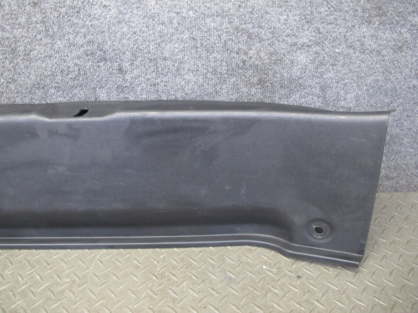 09-20 Nissan Z34 370Z Rear Trunk Scuff Sill Plate Trim Panel 84992-1EA0A OEM