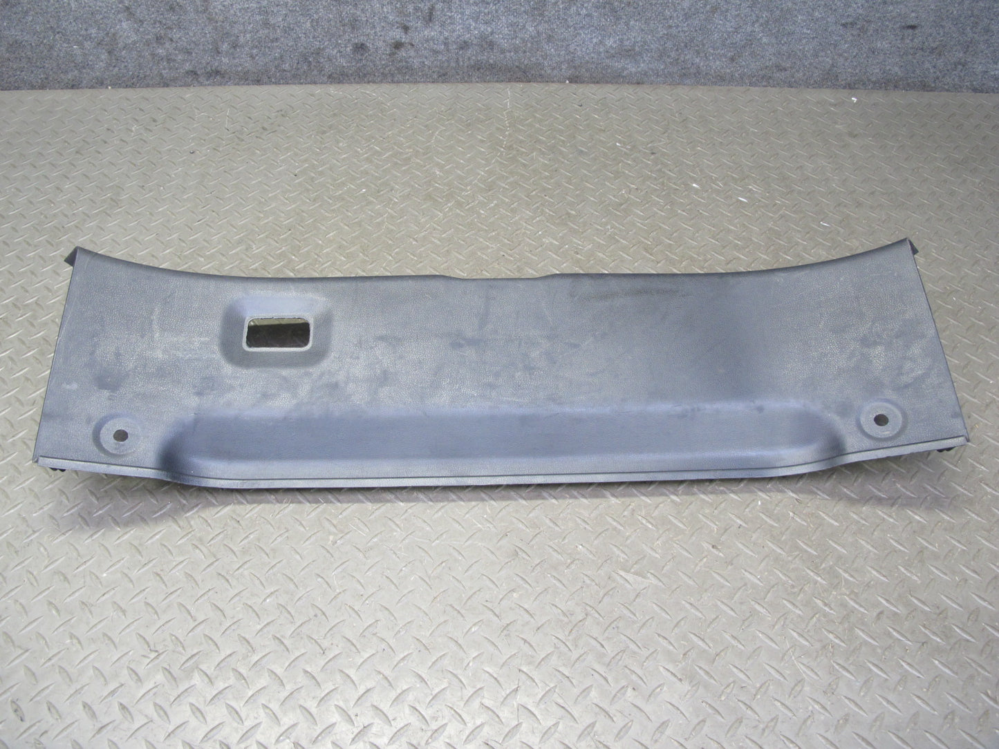 09-20 Nissan Z34 370Z Rear Trunk Scuff Sill Plate Trim Panel 84992-1EA0A OEM