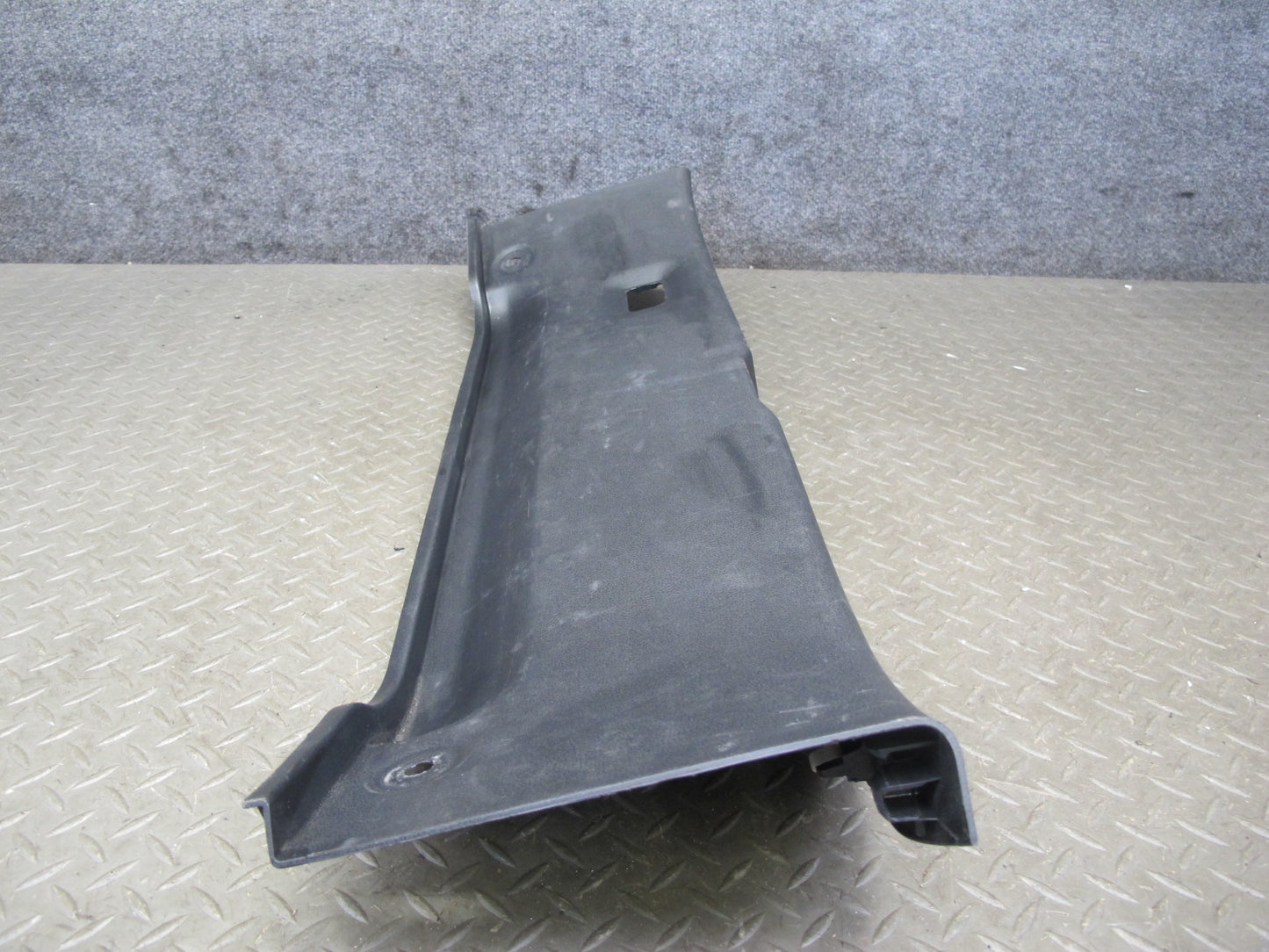 09-20 Nissan Z34 370Z Rear Trunk Scuff Sill Plate Trim Panel 84992-1EA0A OEM