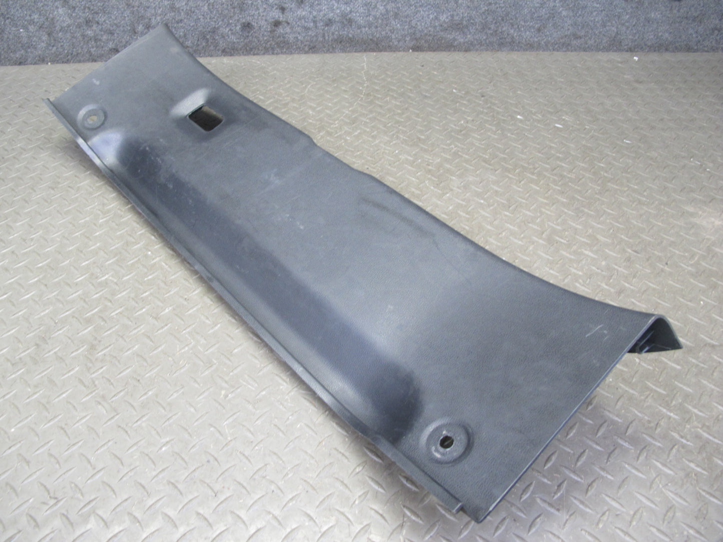 09-20 Nissan Z34 370Z Rear Trunk Scuff Sill Plate Trim Panel 84992-1EA0A OEM