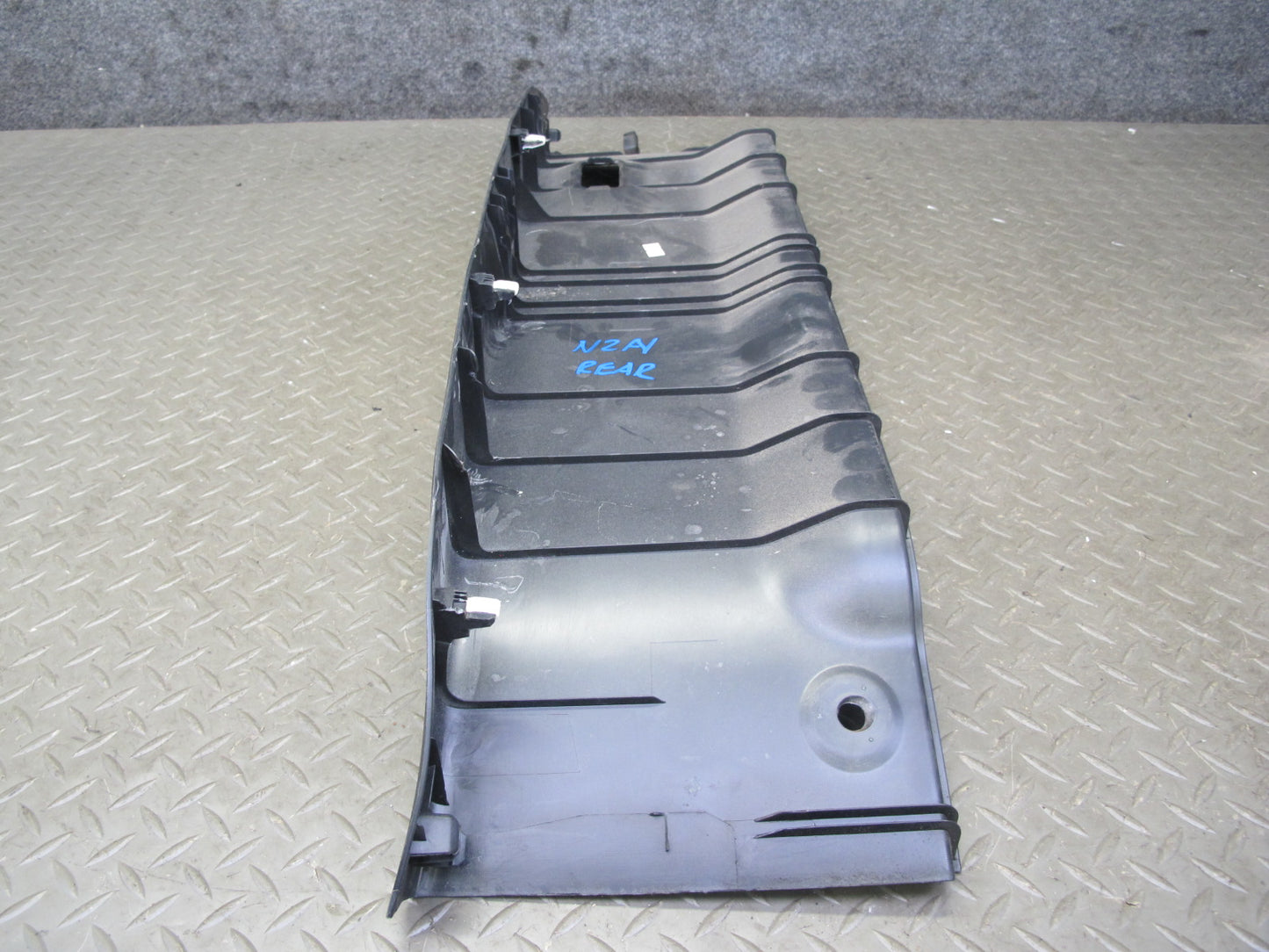 09-20 Nissan Z34 370Z Rear Trunk Scuff Sill Plate Trim Panel 84992-1EA0A OEM