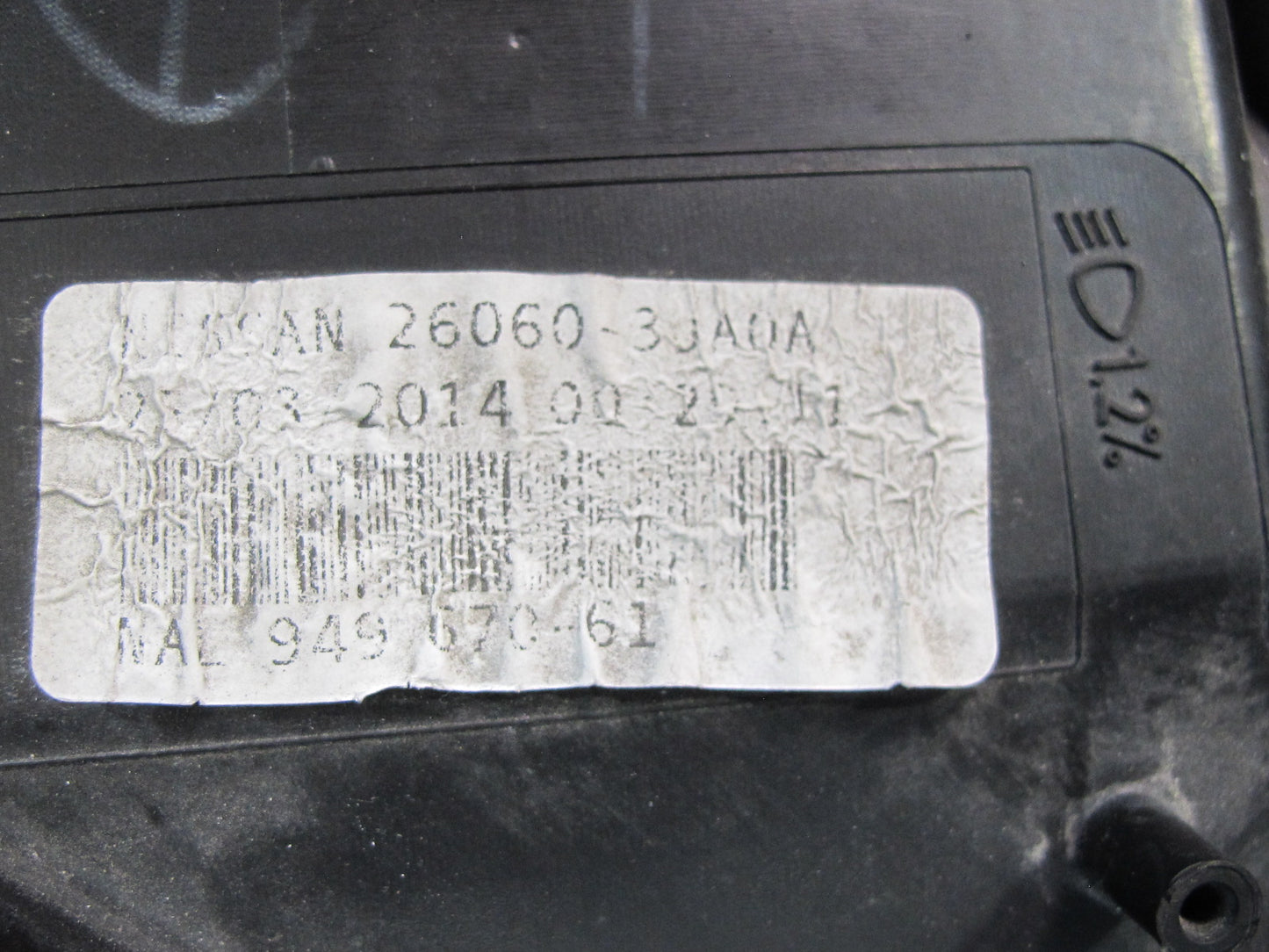 2013-2015 Infiniti JX35 QX60 Front Left & Right Xenon HID Headlight Lamp Set