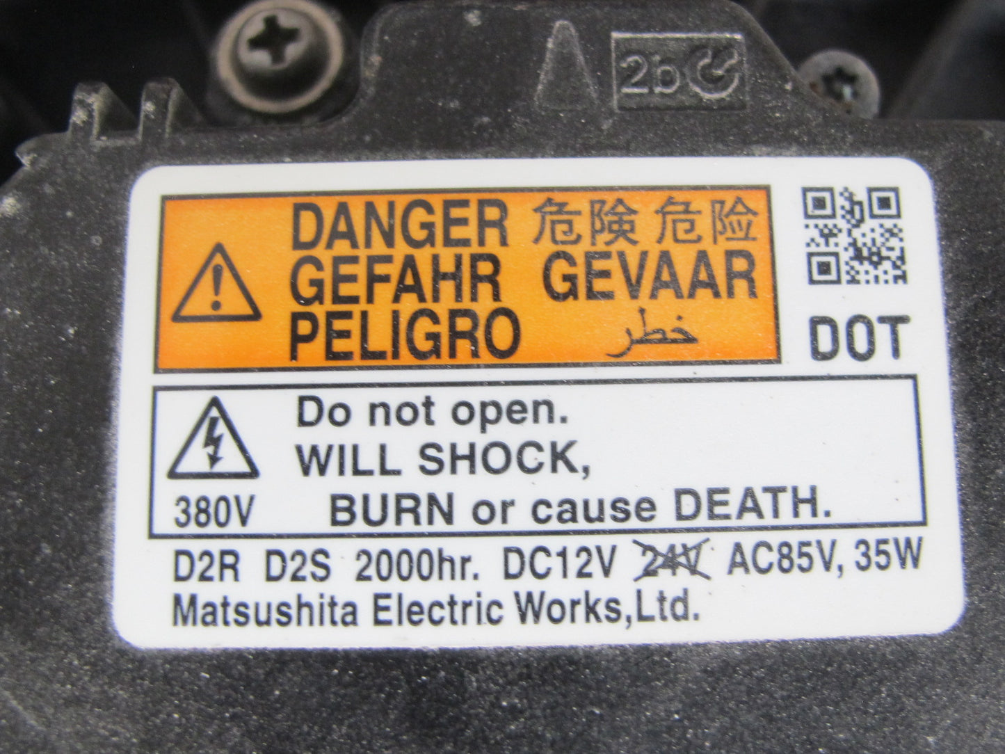 2013-2015 Infiniti JX35 QX60 Front Left & Right Xenon HID Headlight Lamp Set