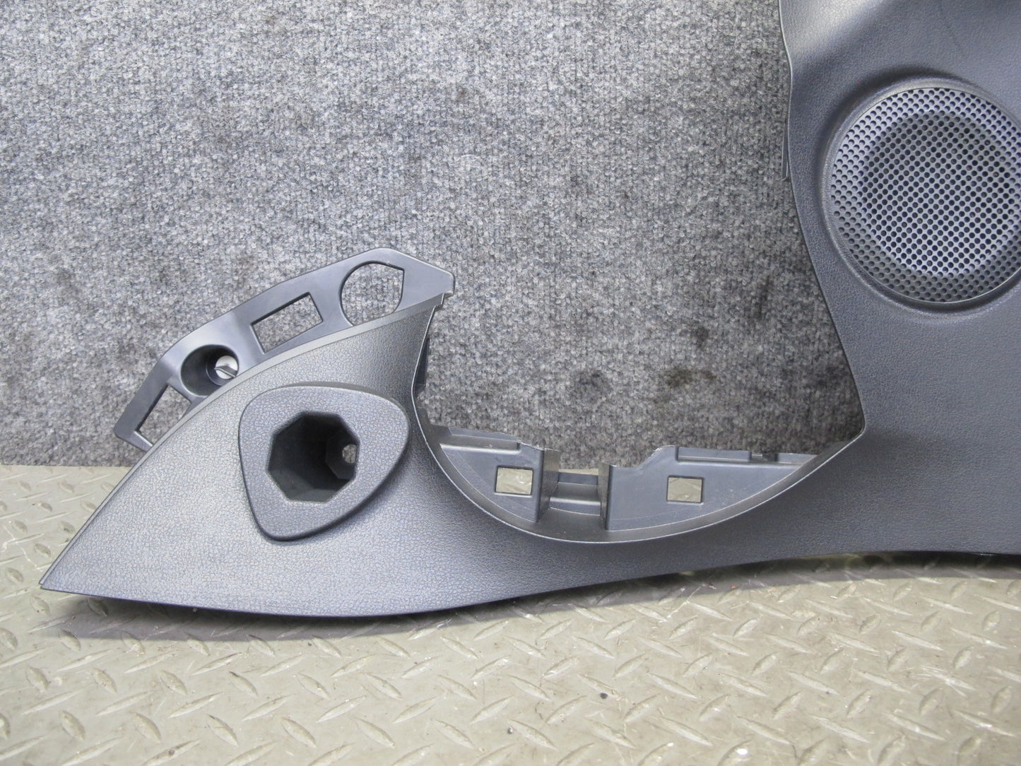 09-20 Nissan Z34 370Z Coupe Rear Right Interior Lower Quarter Trim Panel OEM