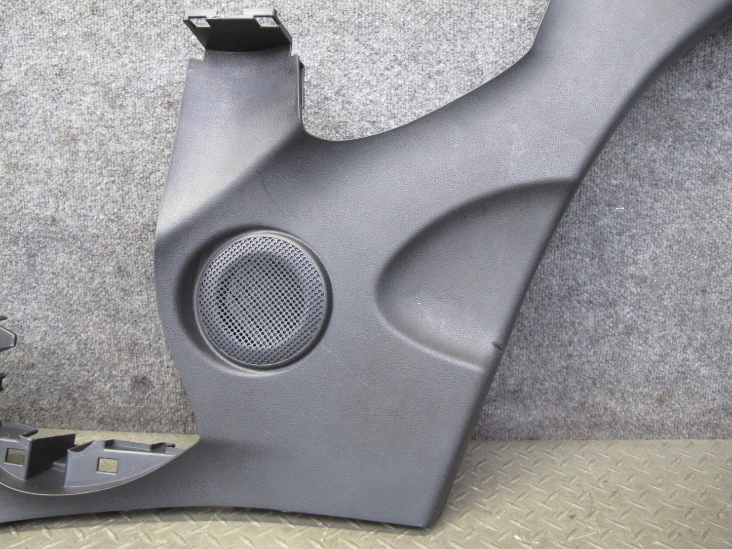 09-20 Nissan Z34 370Z Coupe Rear Right Interior Lower Quarter Trim Panel OEM