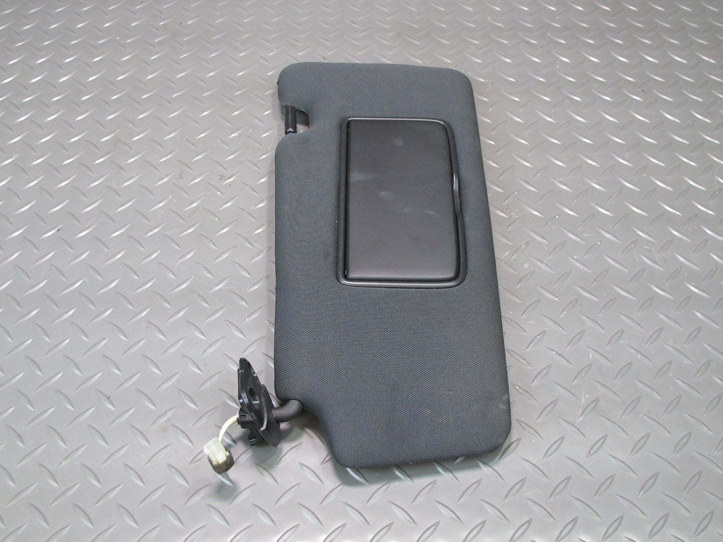 09-20 Nissan Z34 370Z Coupe Set of 2 Front Right & Left Sunvisor Black OEM