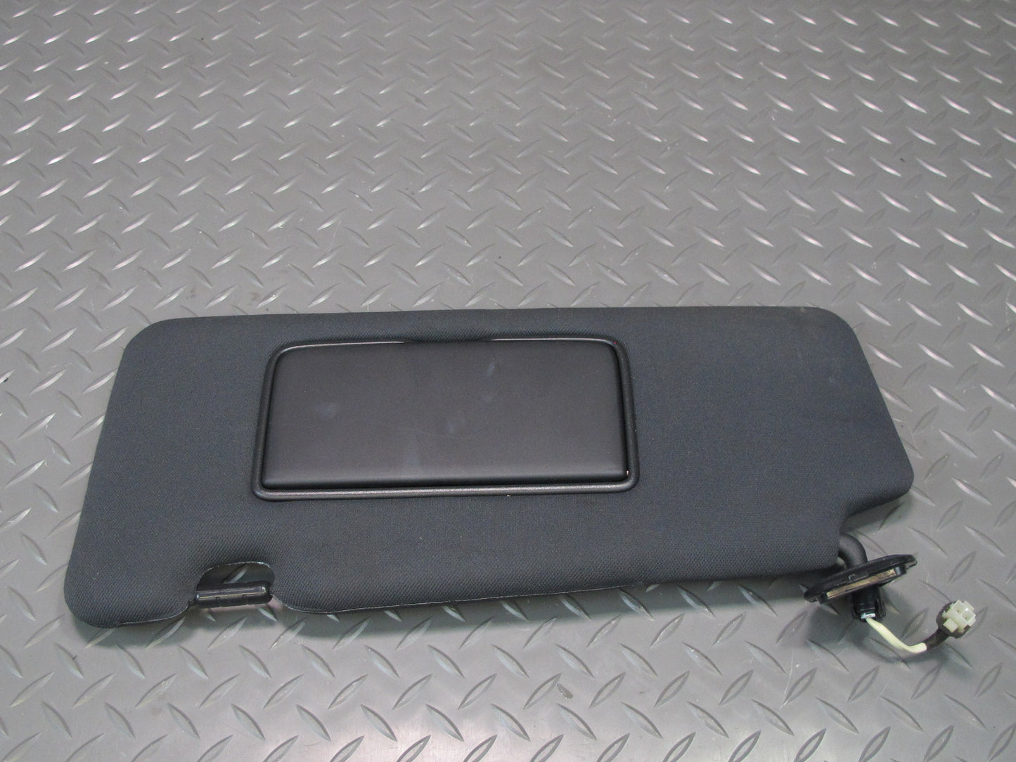 09-20 Nissan Z34 370Z Coupe Set of 2 Front Right & Left Sunvisor Black OEM