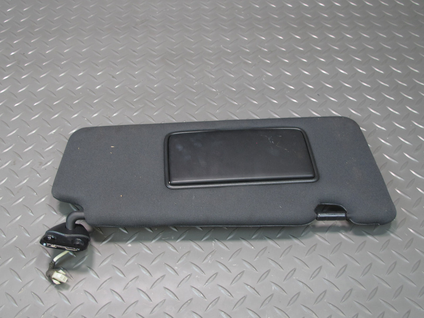 09-20 Nissan Z34 370Z Coupe Set of 2 Front Right & Left Sunvisor Black OEM