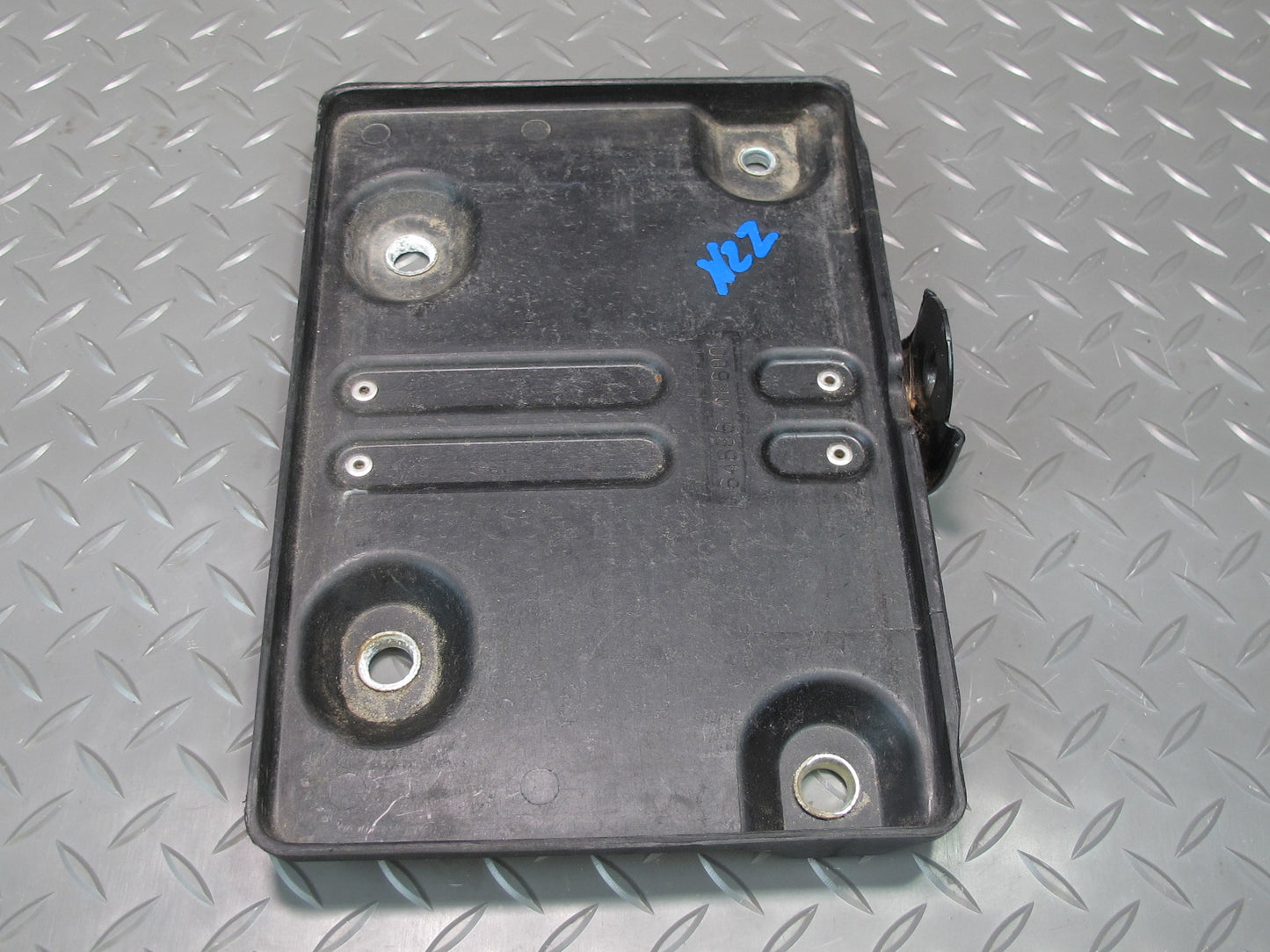 09-20 Nissan Z34 370Z Battery Tray Holder w Brackets Set 64866-JK600 OEM