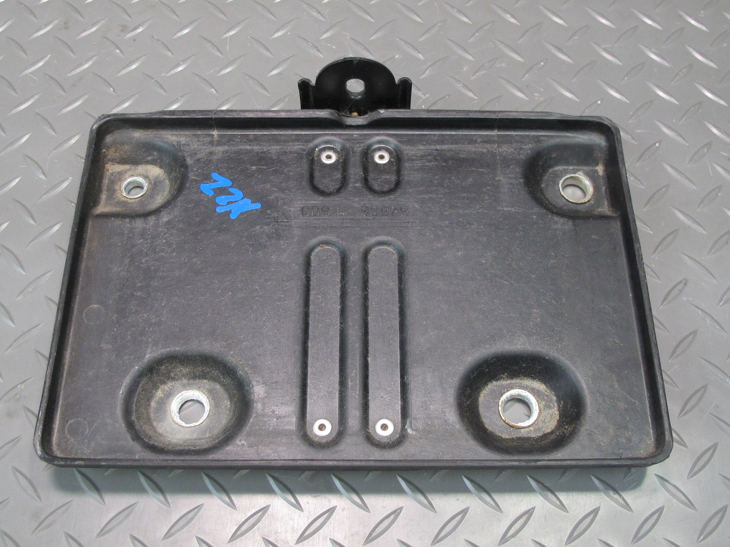 09-20 Nissan Z34 370Z Battery Tray Holder w Brackets Set 64866-JK600 OEM