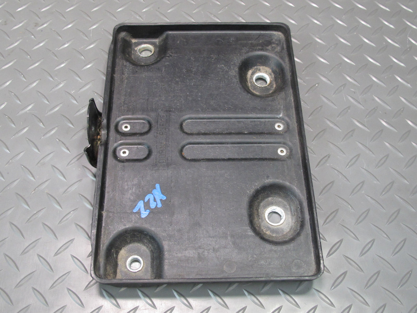 09-20 Nissan Z34 370Z Battery Tray Holder w Brackets Set 64866-JK600 OEM