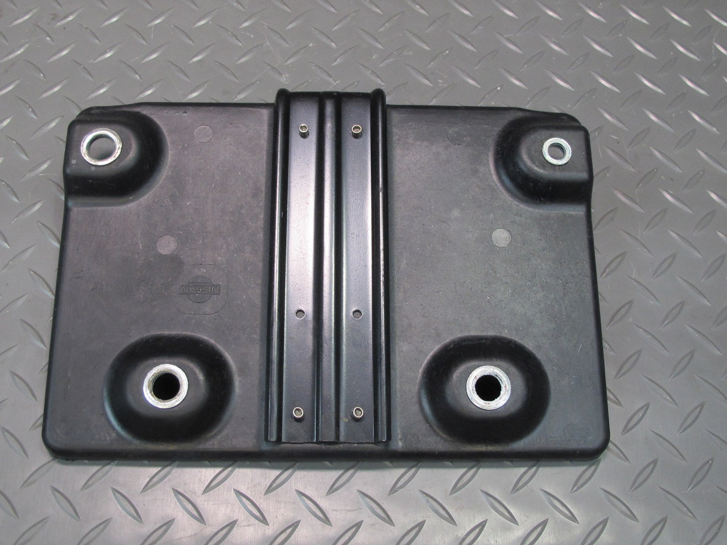 09-20 Nissan Z34 370Z Battery Tray Holder w Brackets Set 64866-JK600 OEM