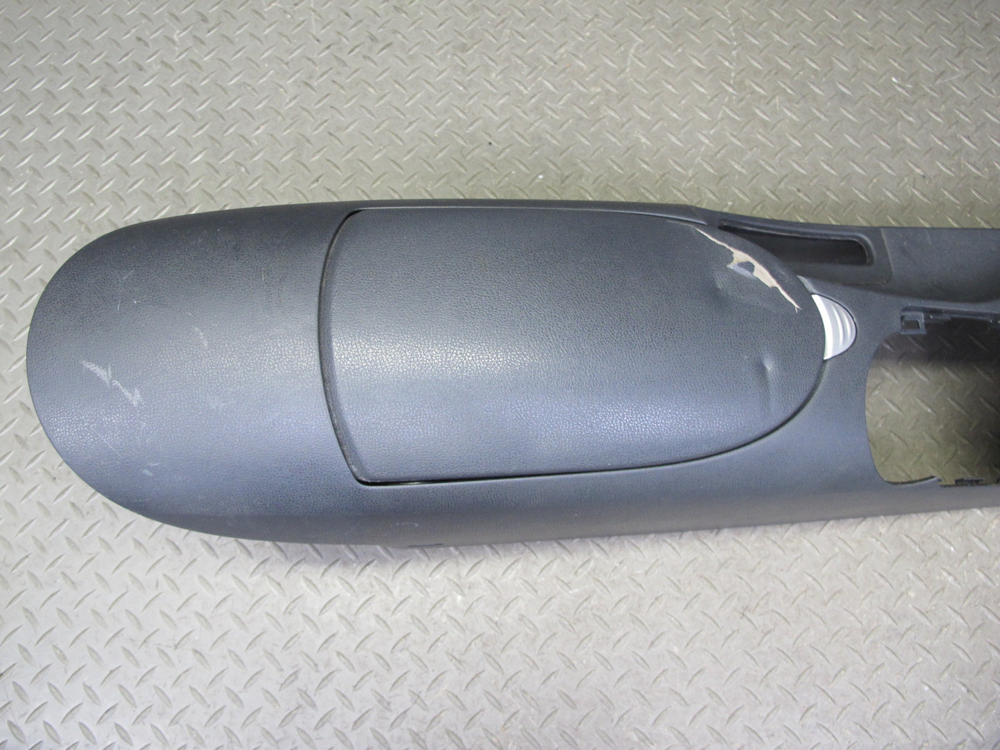 10-17 Nissan 370Z Z34 M/T Coupe Front Center Console Trim Cover Panel Black OEM