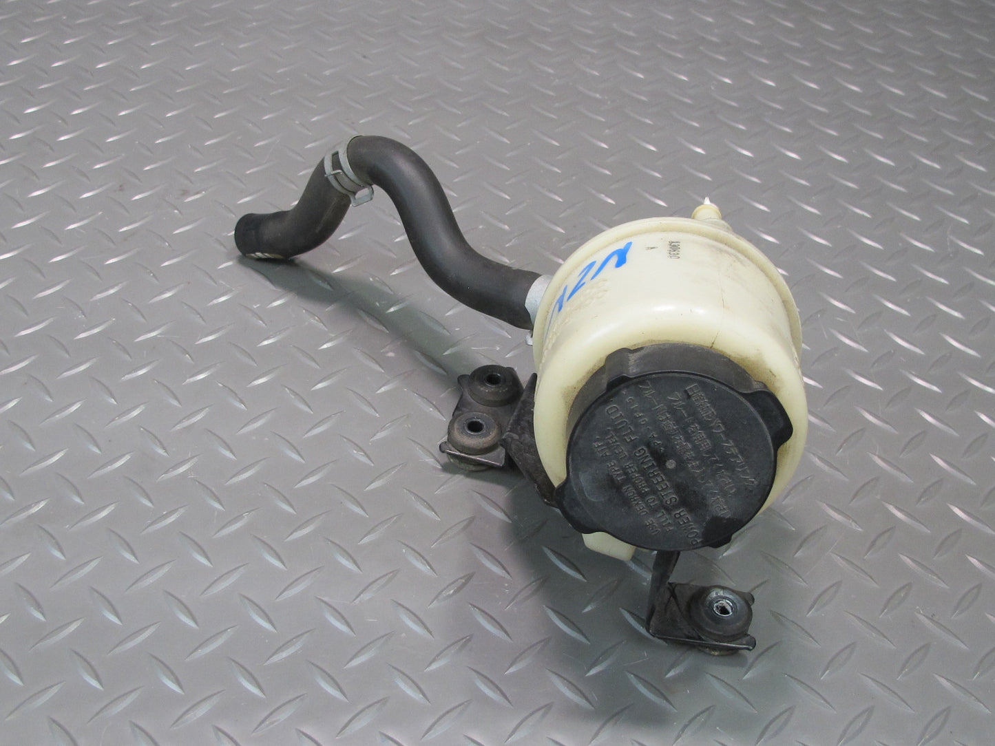 13-15 Nissan Z34 370Z Coupe Power Steering Fluid Reservoir Tank w Hose OEM