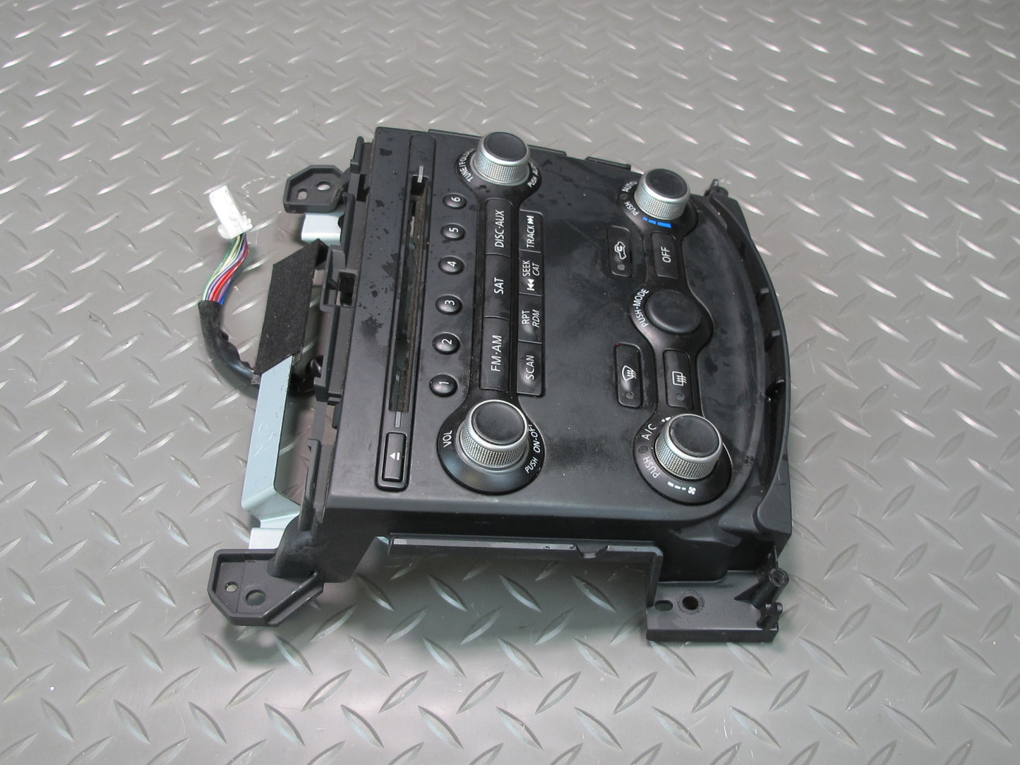 13-14 Nissan 370Z Z34 A/C Climate Control Radio Stereo Switch Panel Assembly OEM