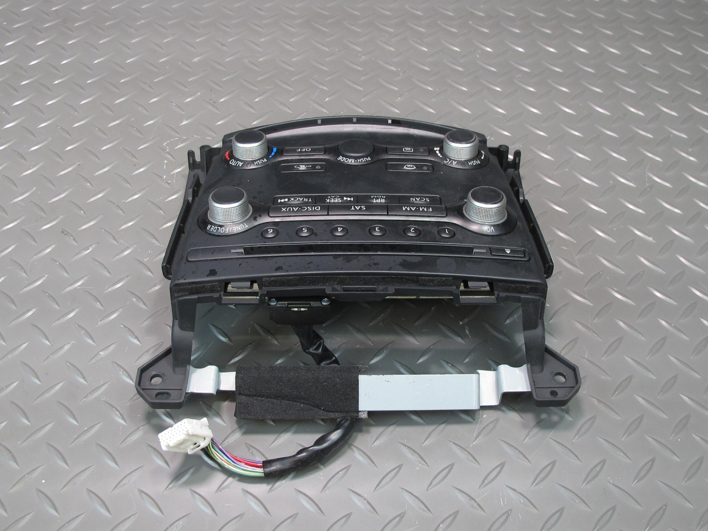 13-14 Nissan 370Z Z34 A/C Climate Control Radio Stereo Switch Panel Assembly OEM