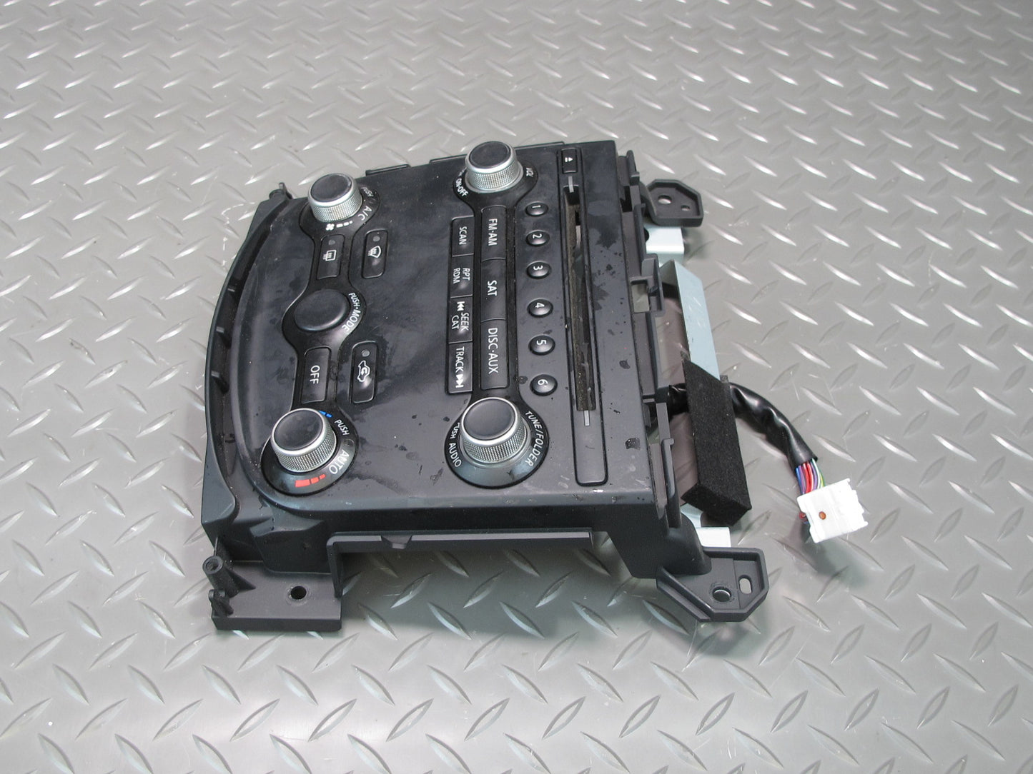 13-14 Nissan 370Z Z34 A/C Climate Control Radio Stereo Switch Panel Assembly OEM